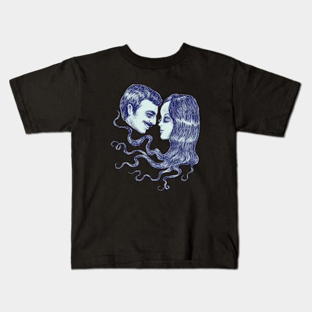 Creepy Love Kids T-Shirt by brettisagirl